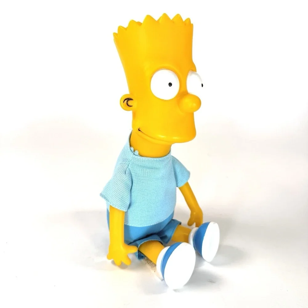 Vintage Bart Simpson Plush‎ Vinyl Doll 11